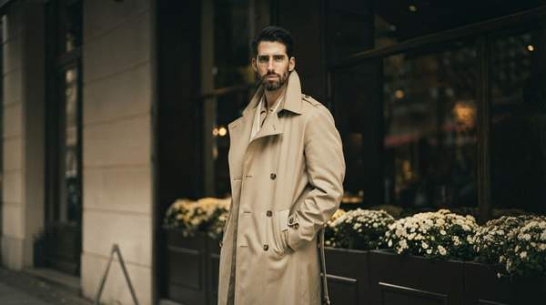 Editorial illustration for From the Trenches to the Runway: How a Military Coat Became Fashion's Most Enduring Classic